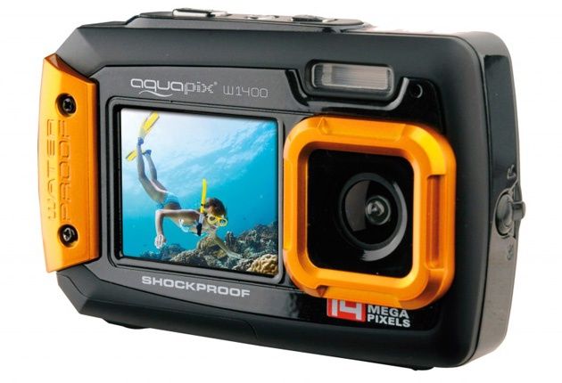 EasyPix W1400 Active widok przód LCD