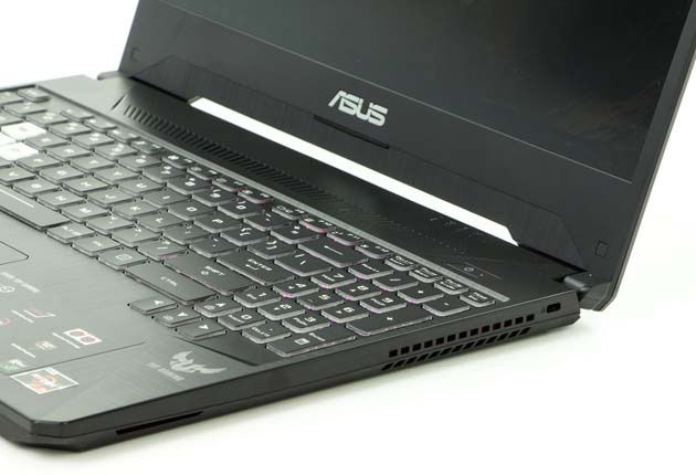 Asus TUF Gaming FX505DU prawy bok
