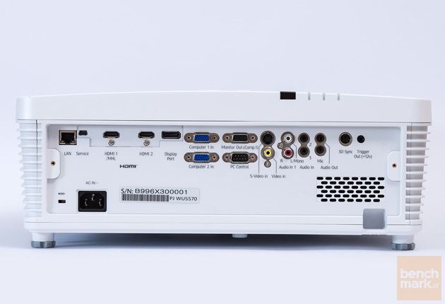 Ricoh PJ WU5570 złącza