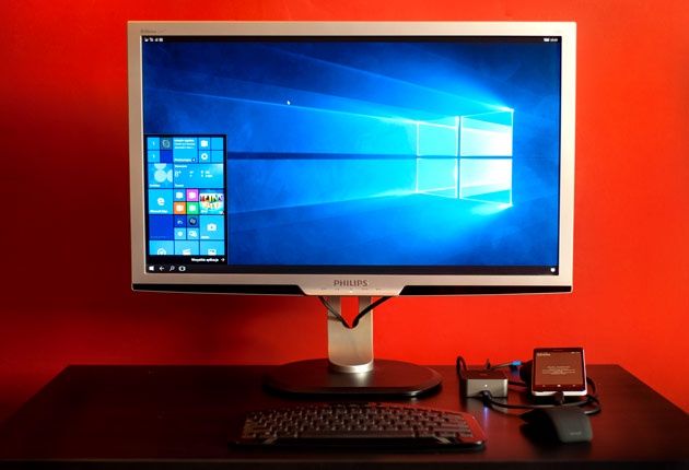 Microsoft Continuum - smartfon pełni rolę komputera