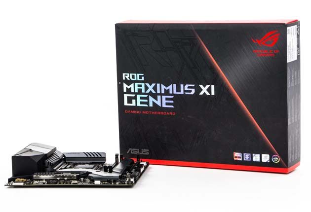ASUS ROG Maximus XI Gene przy pudełku