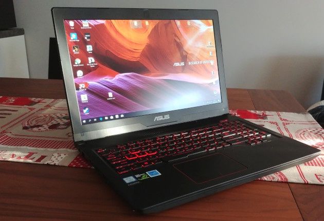 Asus FX503VD kąty widzenia