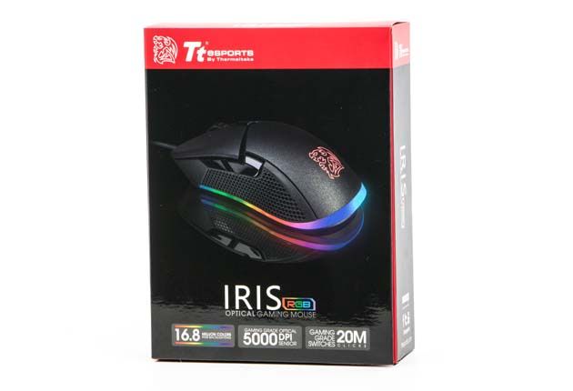 Tt esports IRIS Optical RGB - pudełko