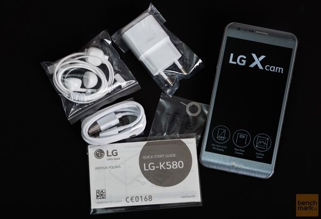 LG X Cam zawartość pudełka