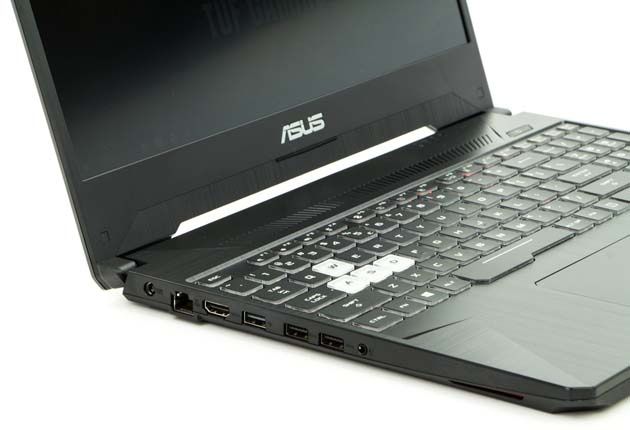 Asus TUF Gaming FX505DU lewy bok