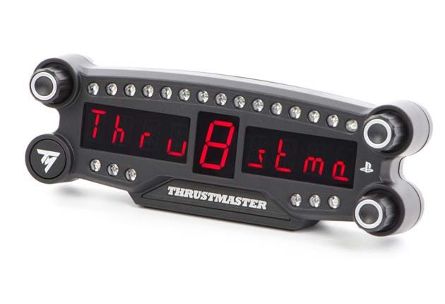 Thrustmaster BT LED Display - uruchomiony wyświetlacz