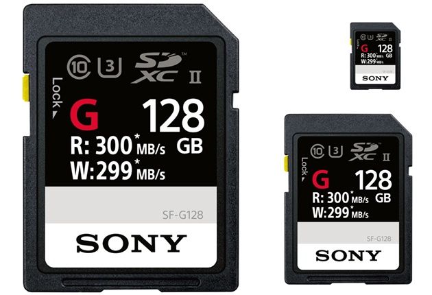 Sony SDXC SF-G 128 GB