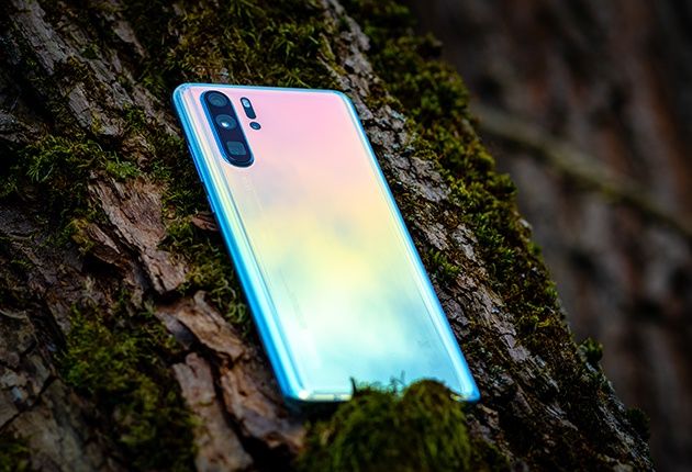 Huawei P30 Pro odblask światła