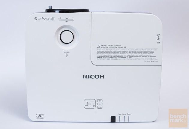 Ricoh PJ WU5570 widok góra