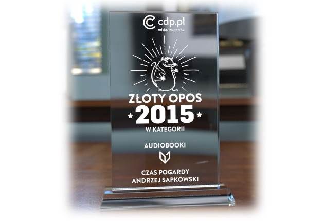 Czas pogardy nagroda złoty opos 2015