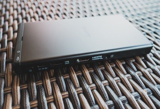 Sony MP-CD1 złącza
