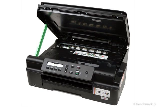 Brother DCP-J105 wnętrze drukarki