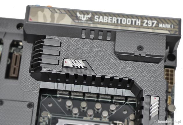 ASUS Z97 Sabertooth Mark 1 chłodzenia