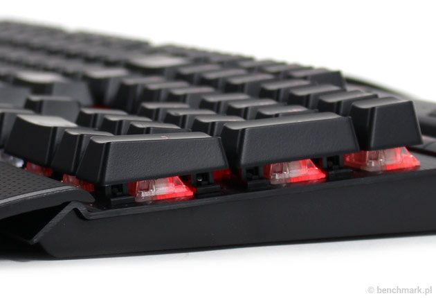 Corsair K70 Rapidfire - podświetlenie RGB
