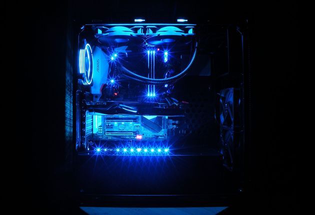 SIlentiumPC Armis AR7 TG RGB - podświetlenie RGB LED