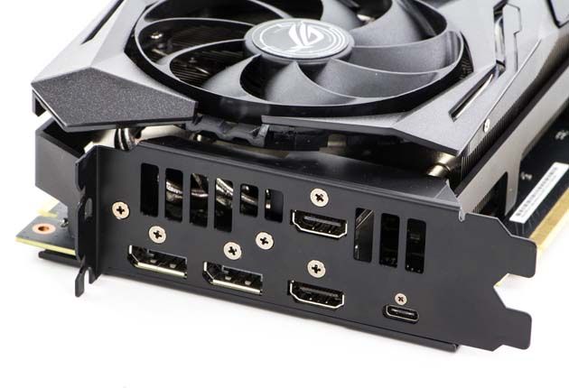 ASUS ROG STRIX RTX 2080 O8G Gaming - porty