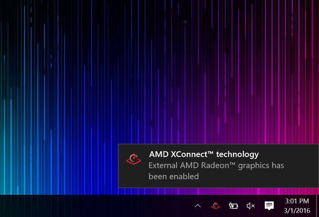AMD XConnect - interfejs