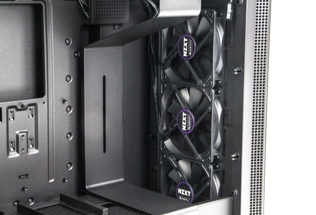 NZXT H700i przednie wentylarory 120 mm