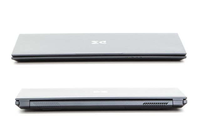 Dream Machines G1050Ti-17PL32 przód i tył