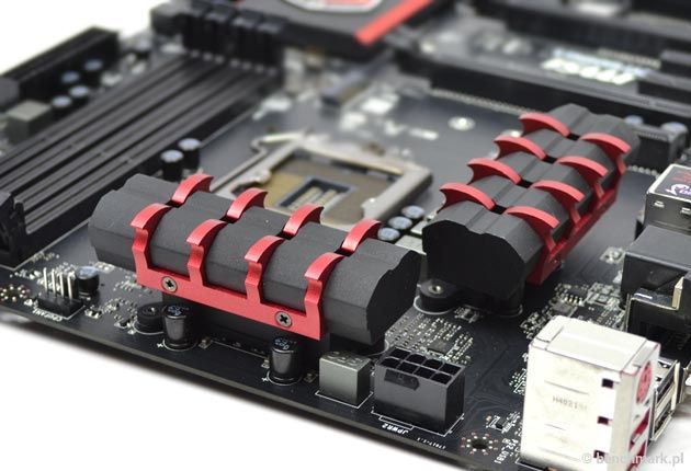 MSI Z97 Gaming 5 sekcja chłodzenia