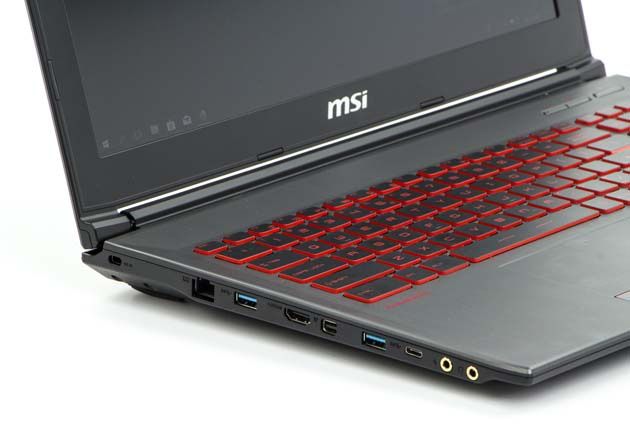 MSI GV62 7RC lewy bok