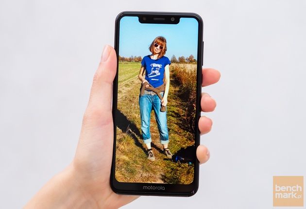 Motorola One zdjęcie na ekranie