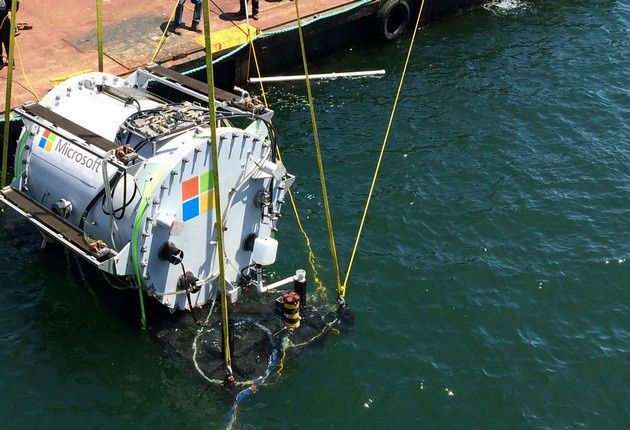 Microsoft Project Natick kapsuła