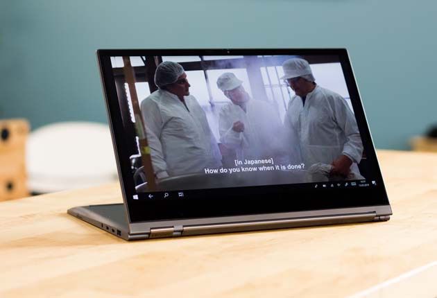 Lenovo Yoga C930 tryb kinowy