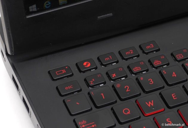 Asus G751 klawisze funkcyjne
