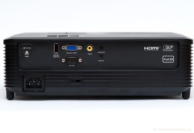 Optoma H183X tylna ścianka