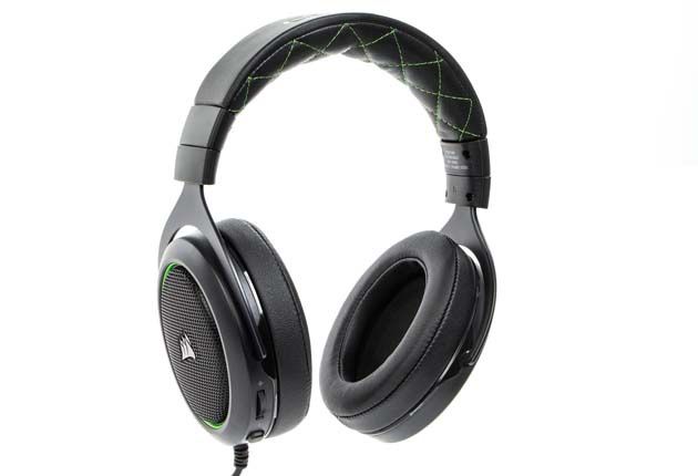 Corsair HS50 - widok z przodu