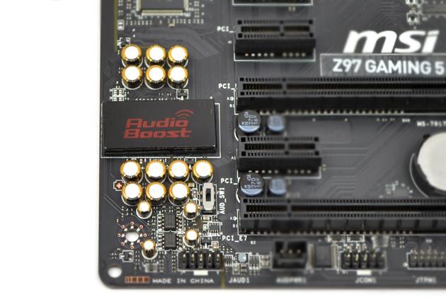 MSI Z97 Gaming 5 karta dźwiękowa
