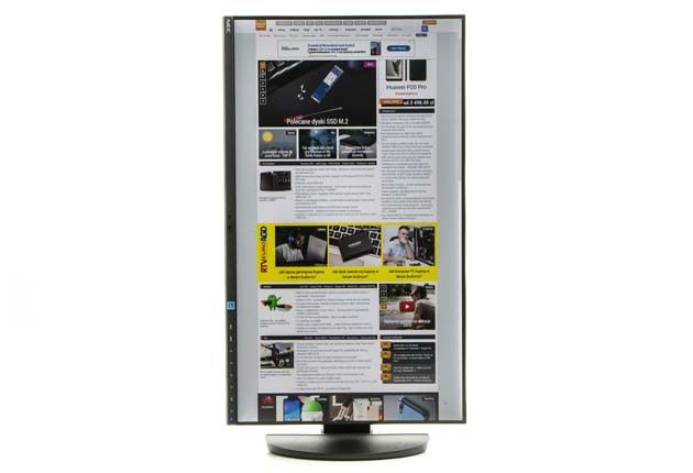 NEC MultiSync EA271F pivot
