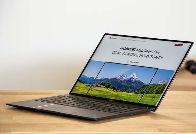 Huawei MateBook X Pro - kąty widzenia