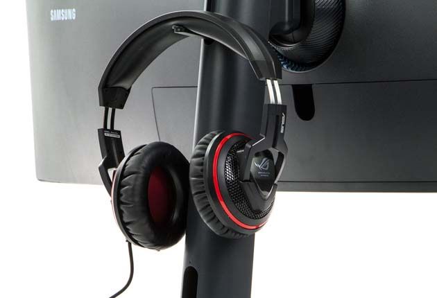 Samsung C49J890DKUX uchwyt na słuchawki