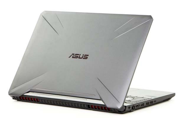 Asus TUF Gaming FX505DU tył profil