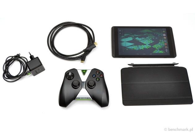 Nvidia shield tablet zawartość pudełka