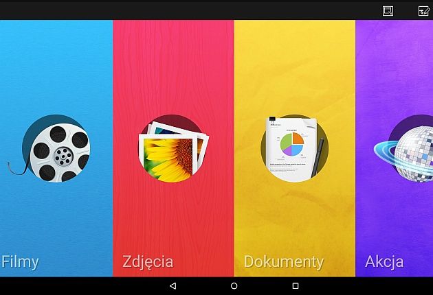 Lenovo YOGA Tab 3 Pro - aplikacja Projekcja
