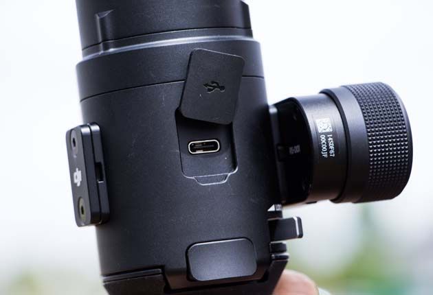 Dji Ronin-S - gniazdo USB-C