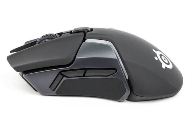 SteelSeries Rival 600 - rzut z lewego boku