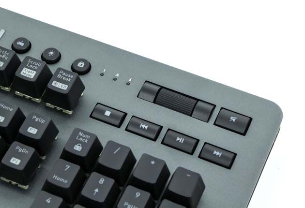 Thermaltake Level 20 RGB Titanium - klawisze multimedialne