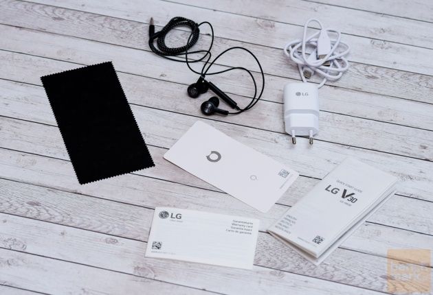 LG V30 zawartość zestaw