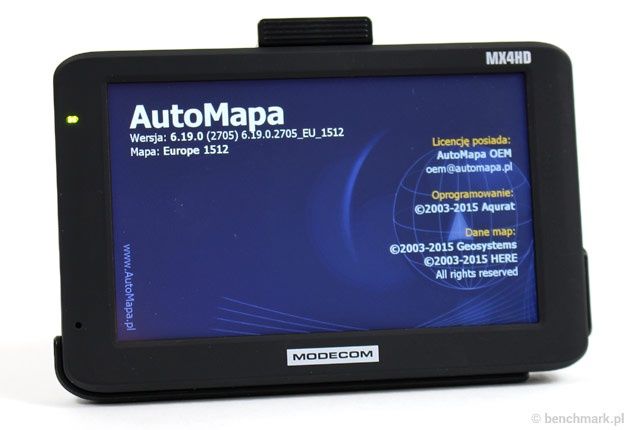 MODECOM FreeWAY MX4HD AutoMapa