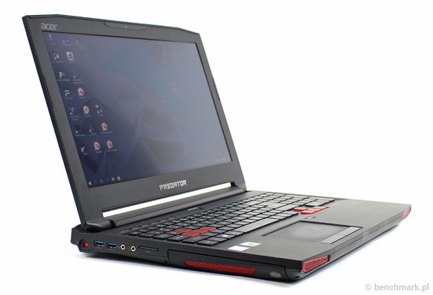 Acer Predator 15 profil