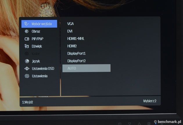 iiyama Prolite B2888UHSU menu OSD