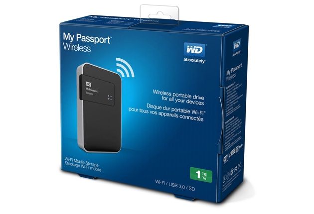WD My Passport Wireless 2TB - pudełko