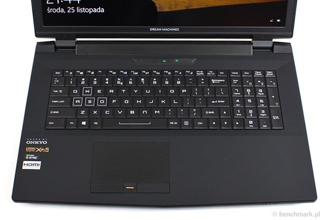Dream Machines X980 klawiatura