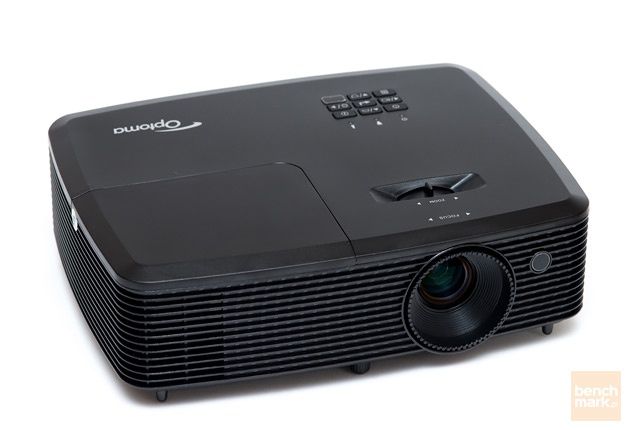 Optoma X340 - widok przód góra bok