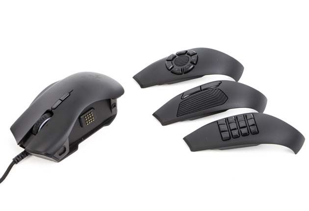 Razer Naga Trinity - mysz z trzema wymienialnymi panelami bocznymi