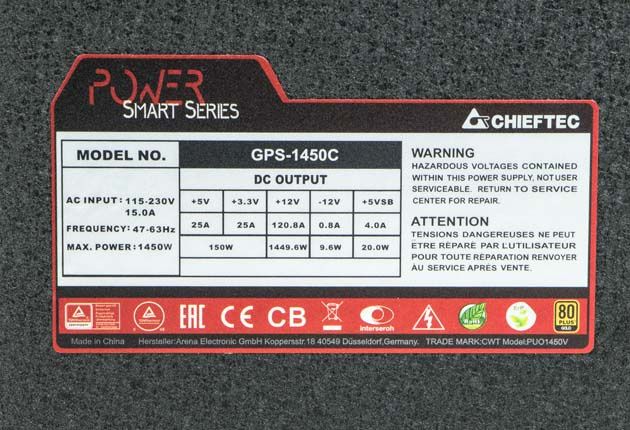 Chieftec Power Smart GPS-1450C